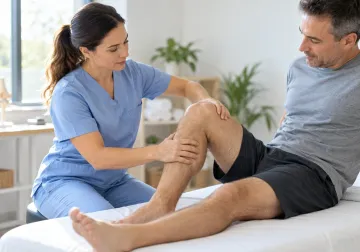 Valoración del movimiento de la rodilla en consulta